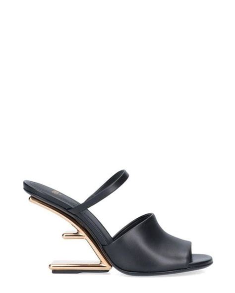 fendi per sandals|fendi heels sandals.